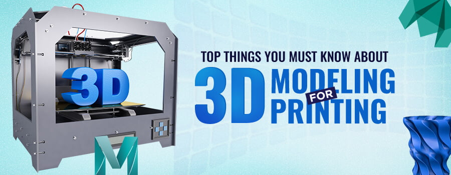 3D modeling for printing