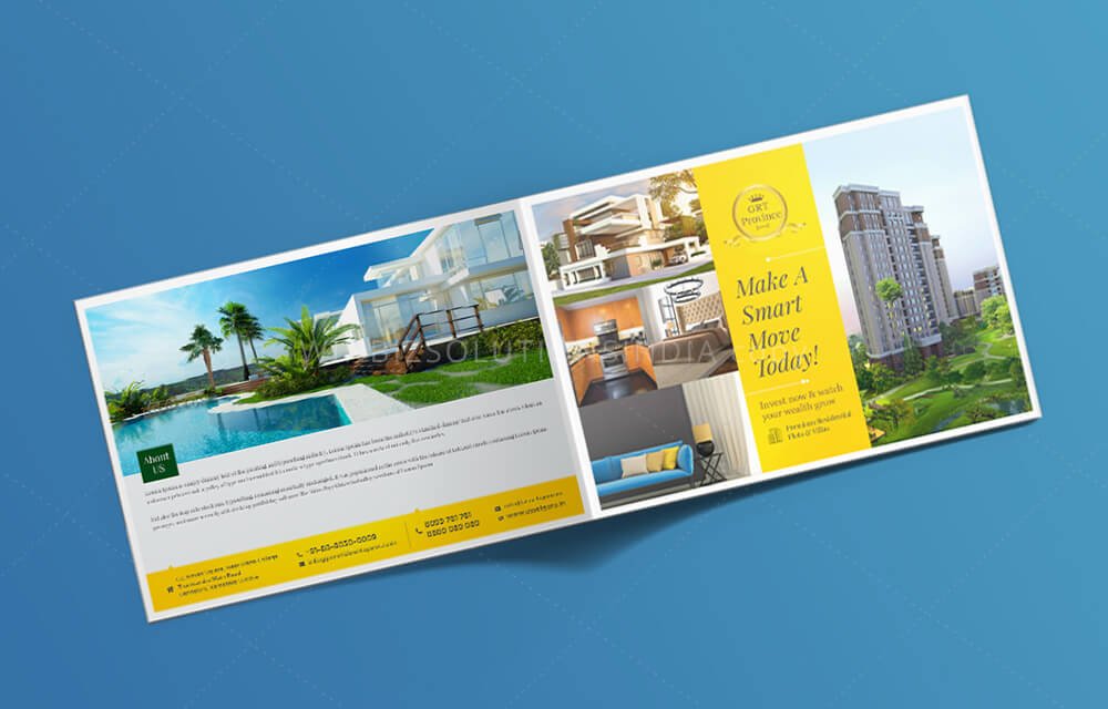 brochure layout design