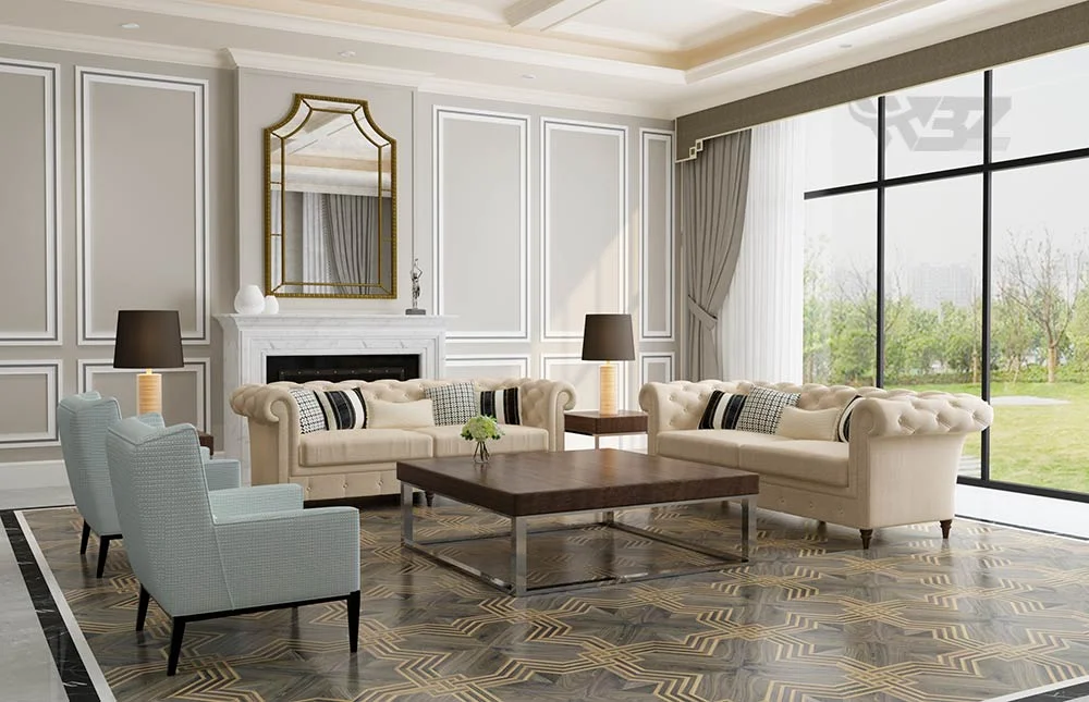 living room 3d interior design