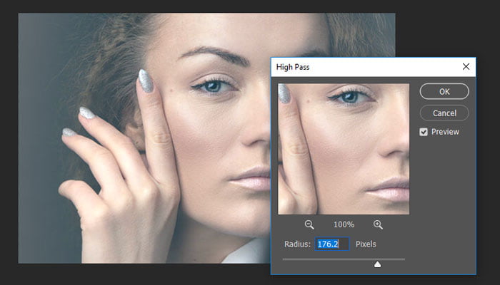 Use beauty filter in Photoshop