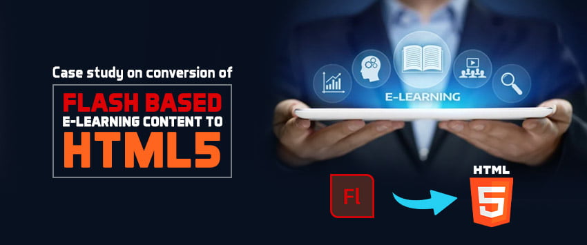 Flash based eLearning content to HTML5 conversion