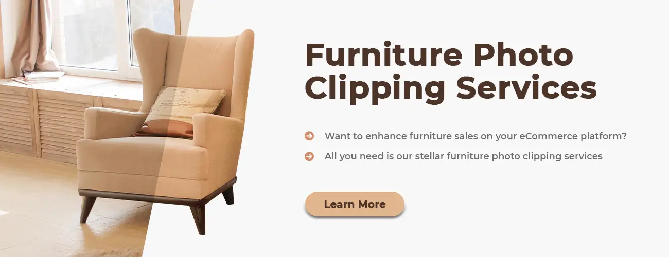 Furniture Photo Clipping Services
